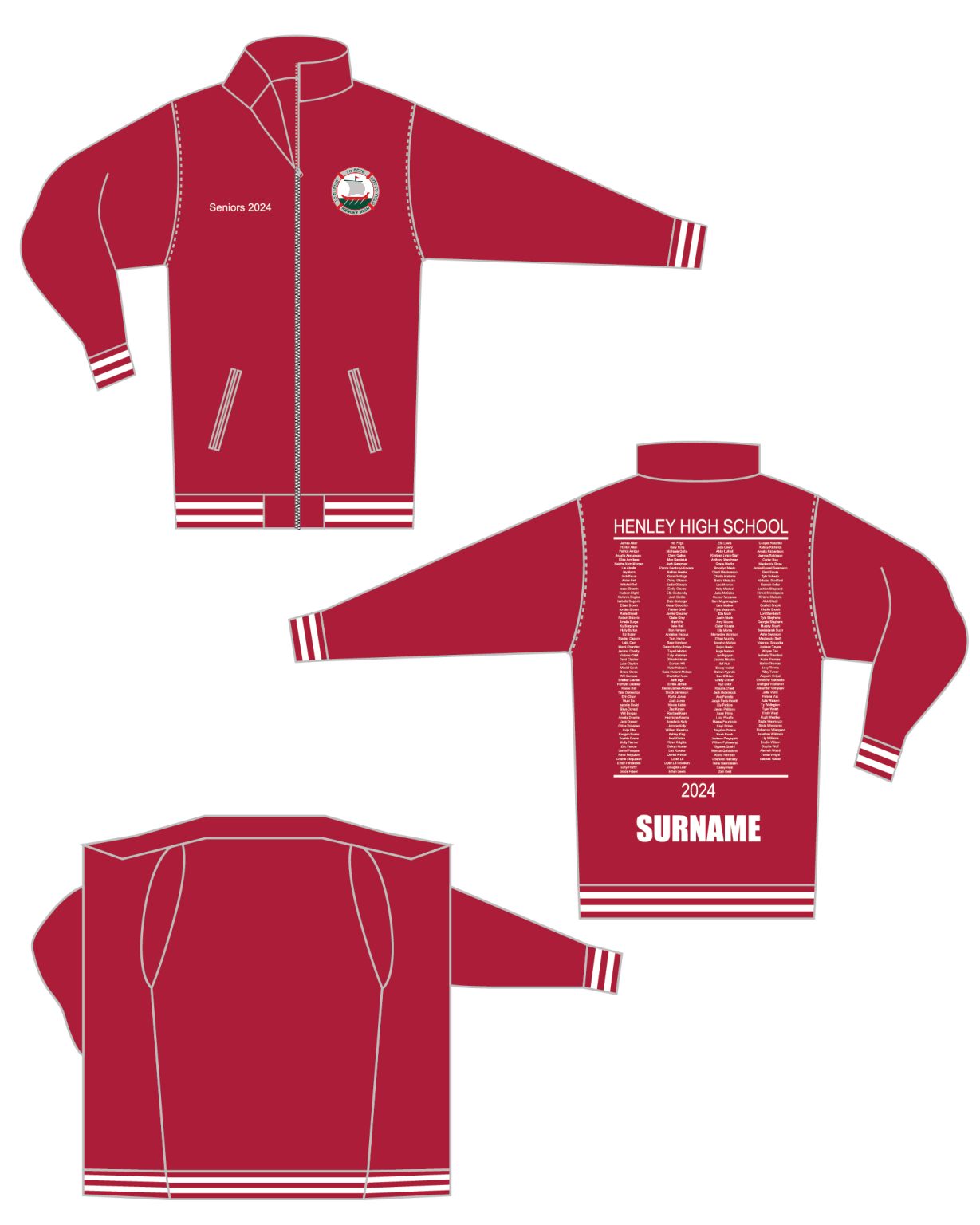 Henley High School 2024 Leavers Commemorative Jacket Alinta Leavers   Online Image Commemorative Jacket 01 1229x1536 